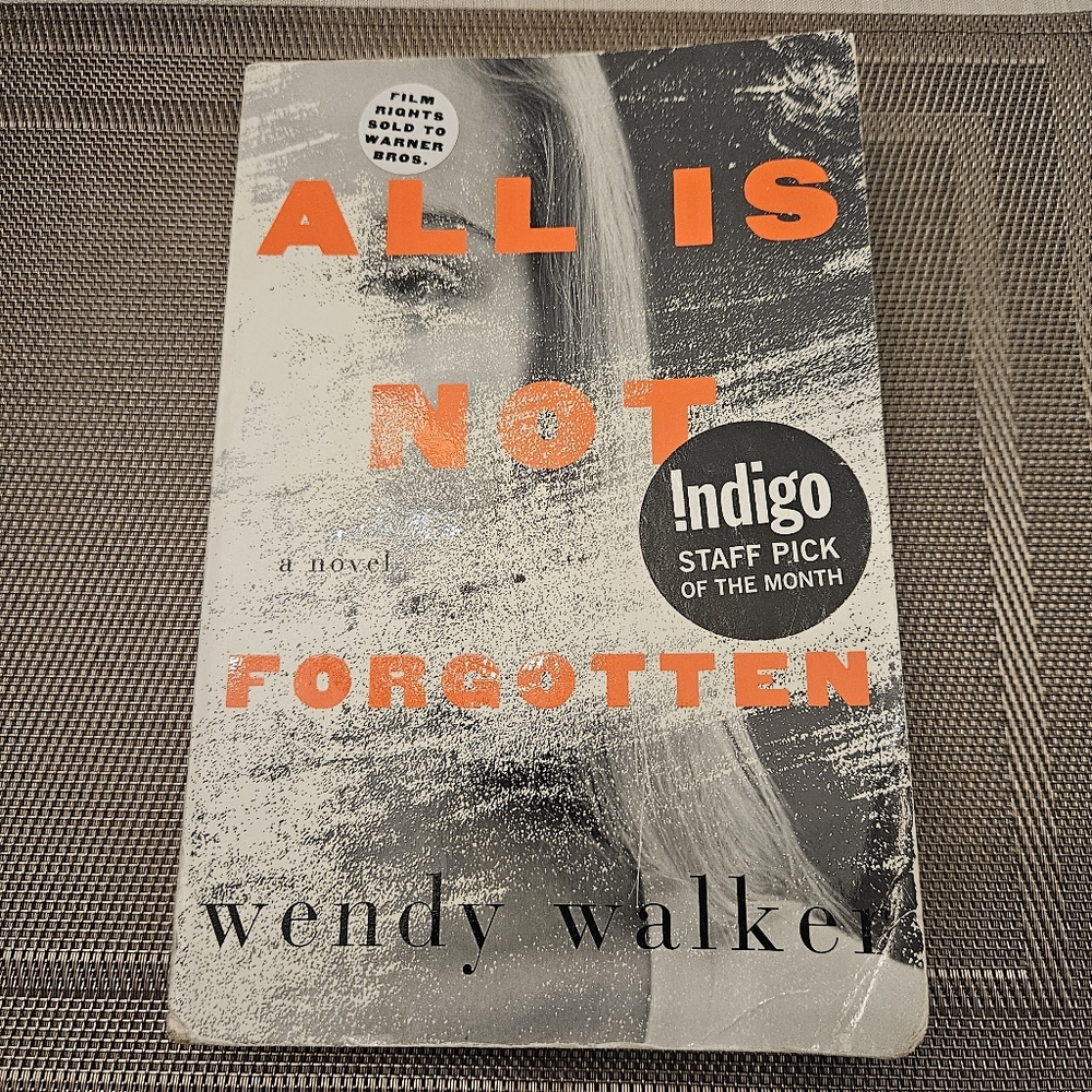 Wendy Walker All is Not Forgotten softcover book